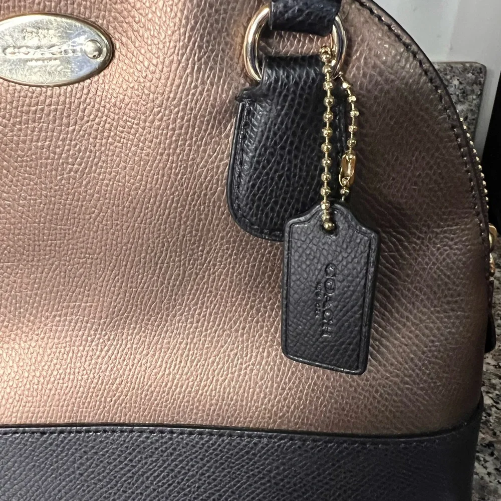 Black and Brown Mini Bag - Picture 4 of 10